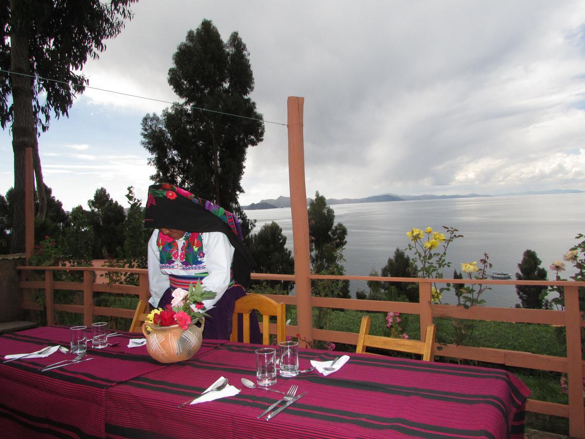 Isla Amantani Titicaca Chaska Wasi Amantani 게스트하우스 외부 사진